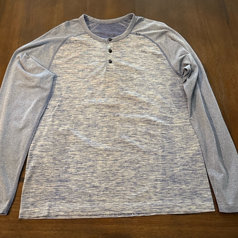 Lululemon Metal Vent Tech Long Sleeve Henley XL